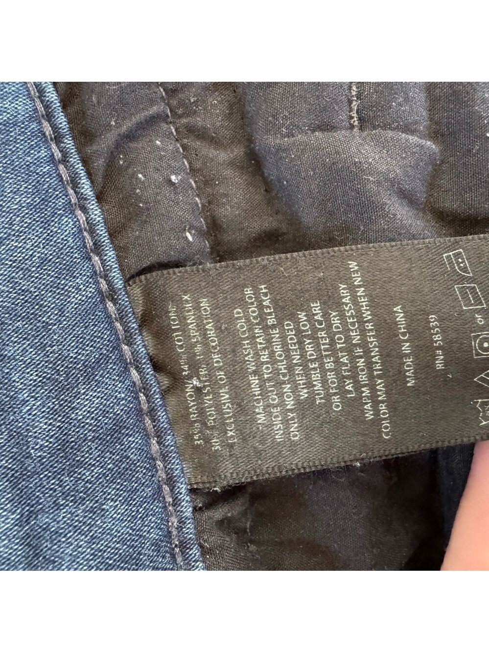 Kut from the Kloth Emma Ankle Skinny Jeans Dark Wash Size 6 - Picture 8 of 8